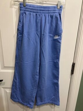 Nike Lavender-Blue Fleece Sweatpants